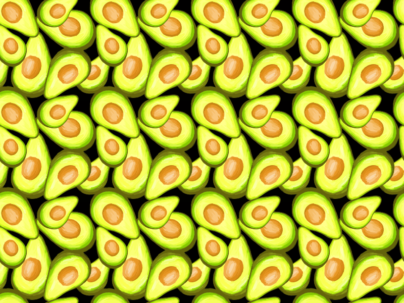 Avocado background