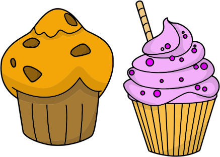 Cupcakes For The Sweet Tooth! - Openclipart