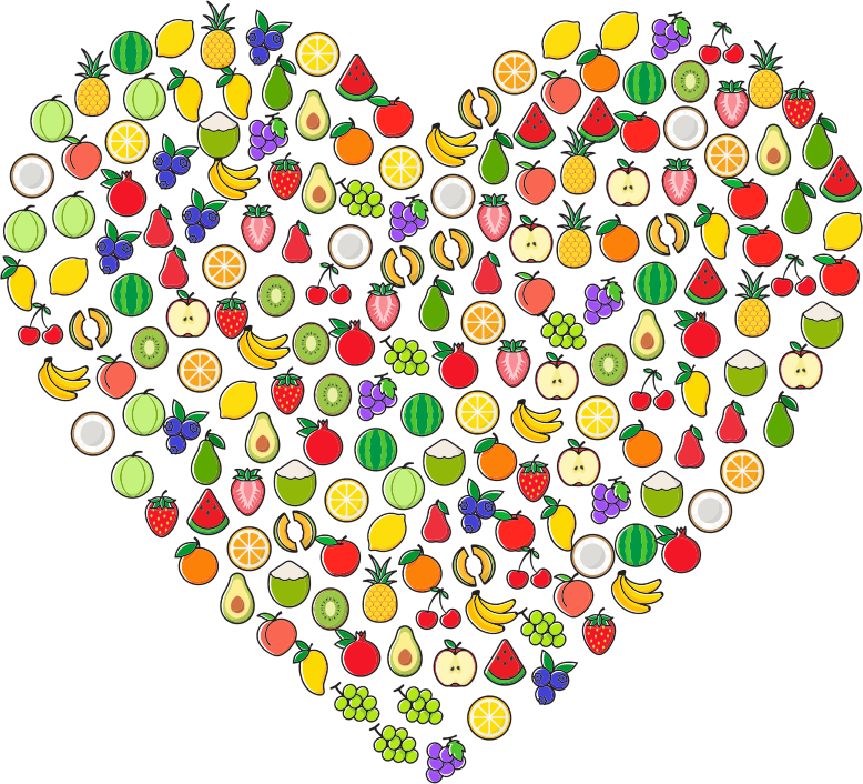 Fruit Icons Heart