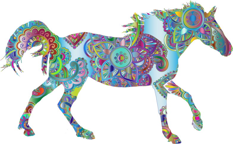 Decorated Horse Prismatic