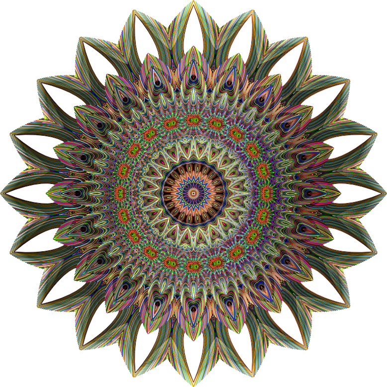 Field Of Gold Mandala - Openclipart