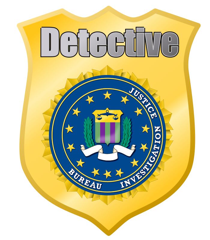 Detective Badge - Openclipart