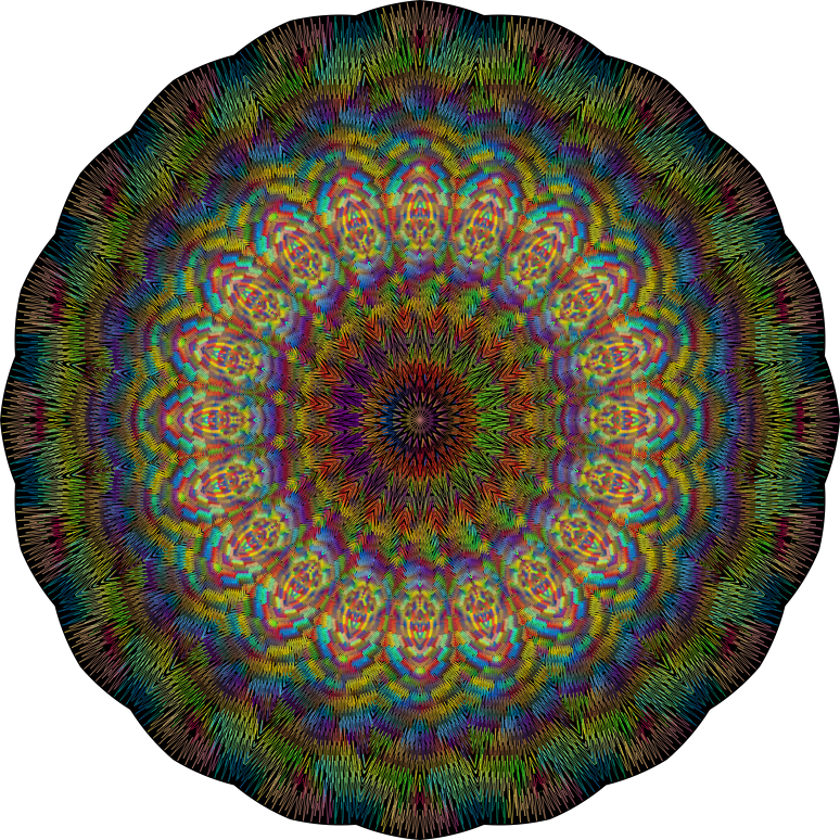 Merry Christmas Mandala