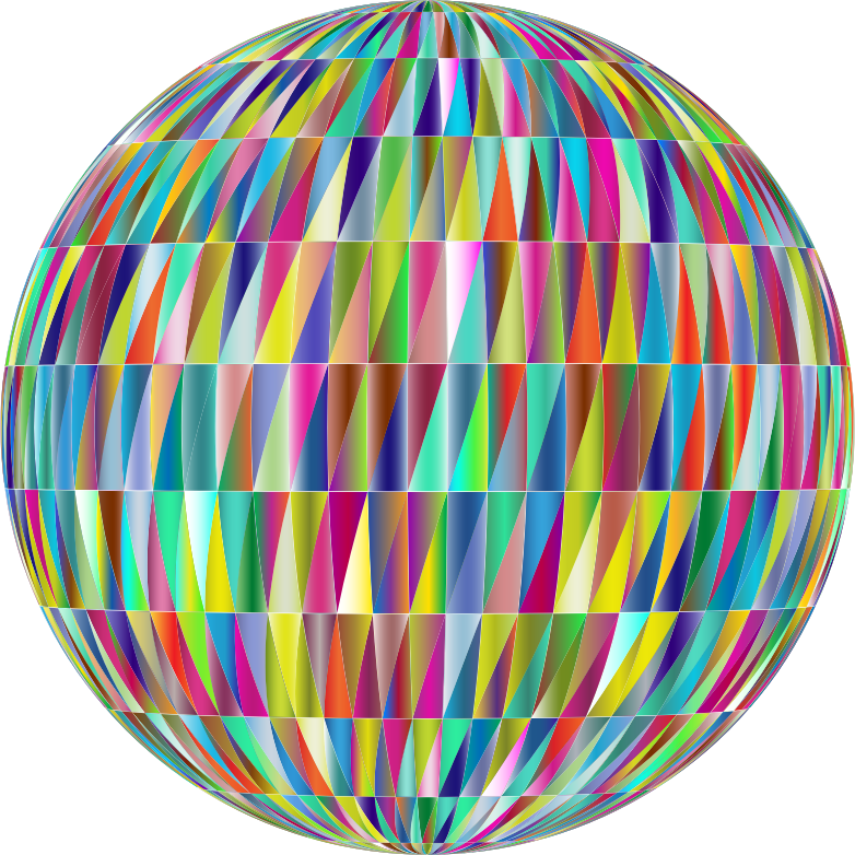 Triangular Pattern Sphere Polyprismatic