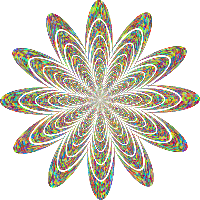 Checkerboard Flower Polyprismatic