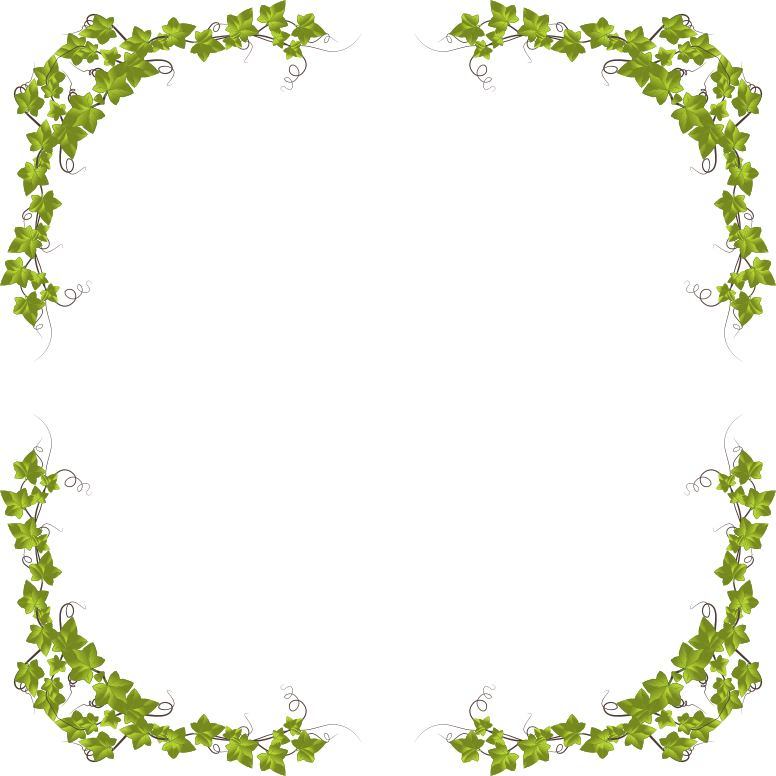 Green Leaf with Border - Openclipart