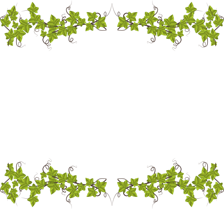 Green Leaf with Border - Openclipart