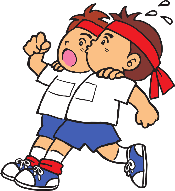 japan school sports day clipart