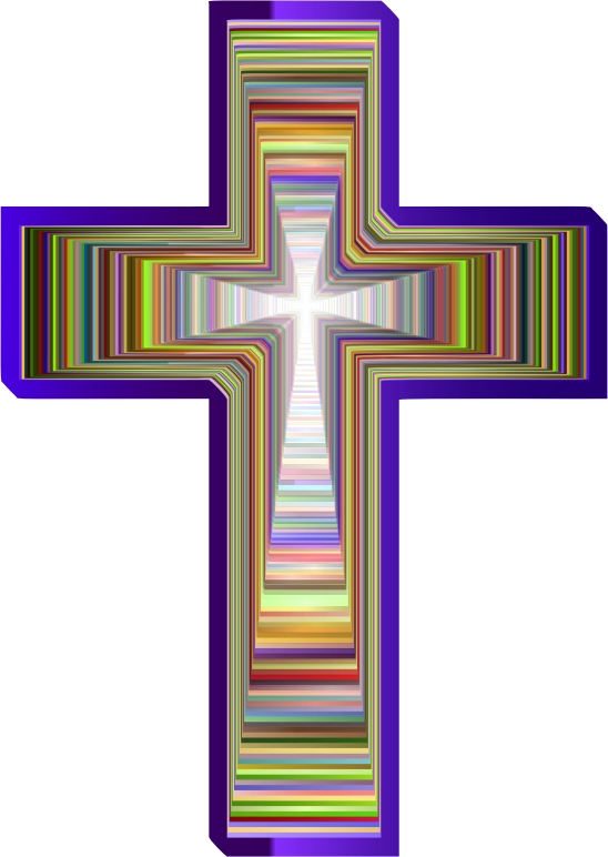 Stylized Cross Design Chromatic
