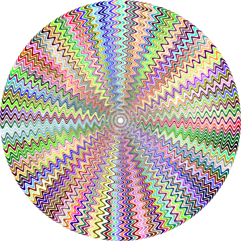 Dense Stylized Starburst Chromatic