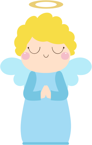 Cute angel - Openclipart