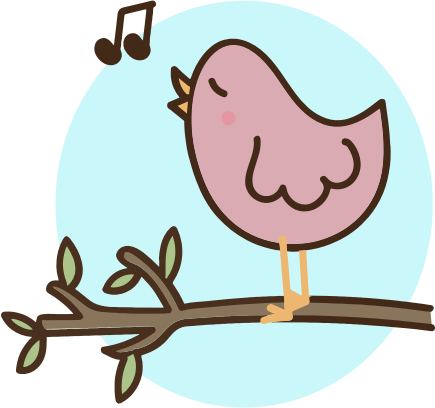 Singing bird - Openclipart