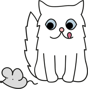 Persian cat - Openclipart