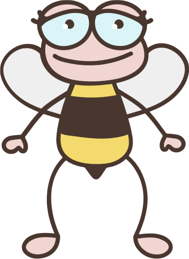 Cute bee