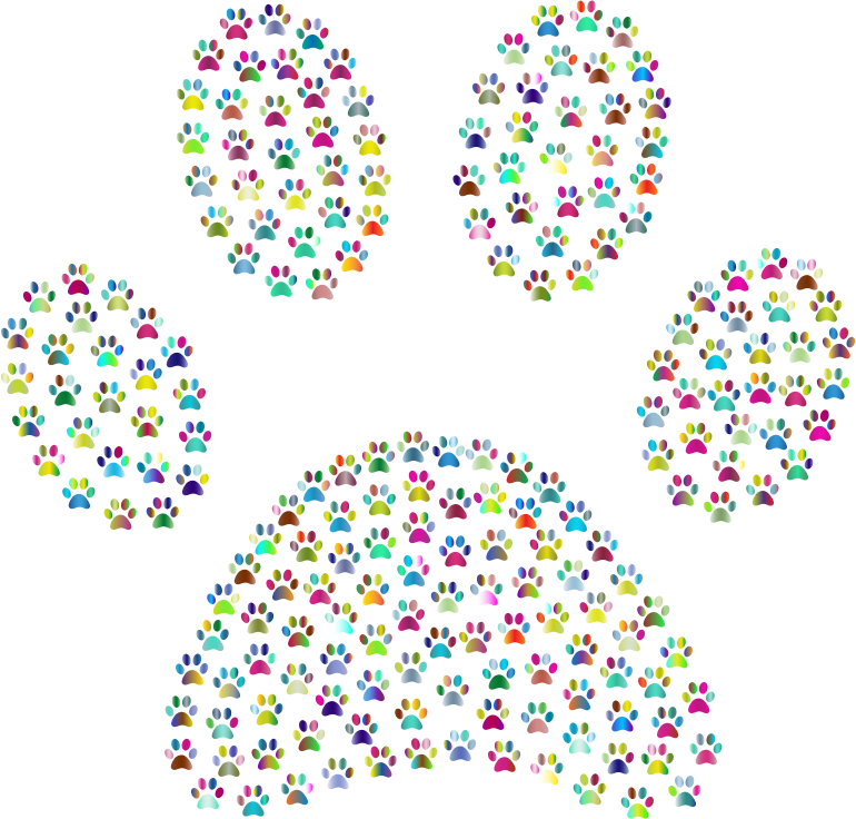 Paw Print Fractal Polyprismatic