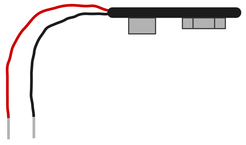 Battery Clip for a 9 V Battery