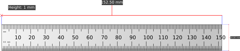 Ruler dimensions new arrivals