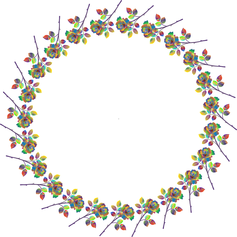 Polyprismatic Rose Frame