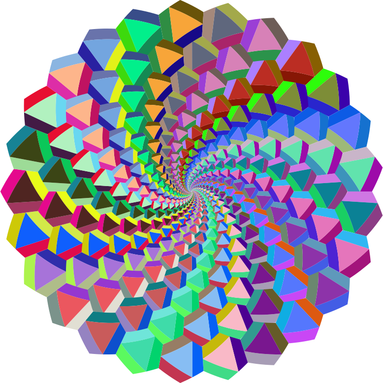 Geometric Maelstrom - Openclipart