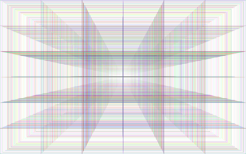 3D Perspective Grid Prismatic