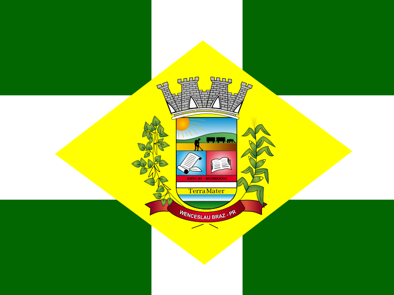 Flag of Wenceslau Braz, Bandeira de Wenceslau Braz