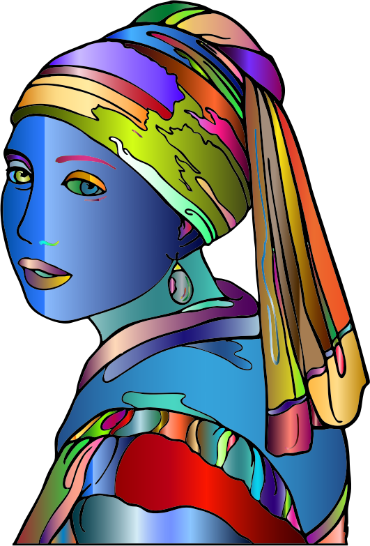 Girl With Pearl Earring By GimpWorkshop Surreal