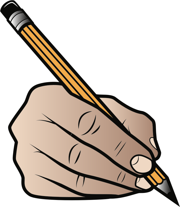 Writing With Pencil 2 Openclipart