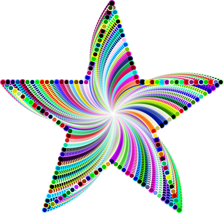 Psychedelic Star Design