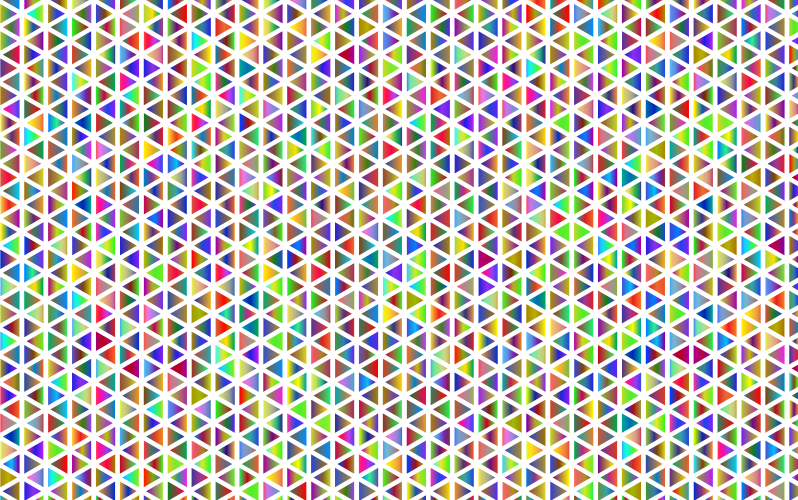 Abstract Polyprismatic Triangular Pattern