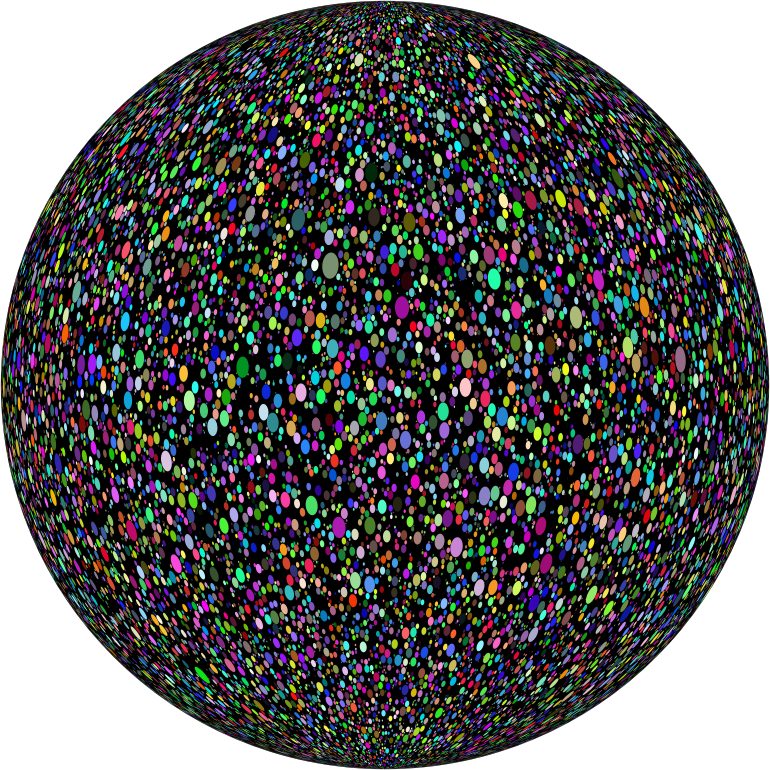 Dense Circles Prismatic Orb