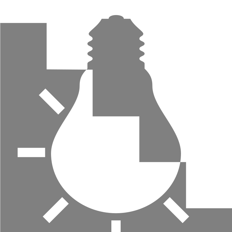 Toggle light symbol for staircase