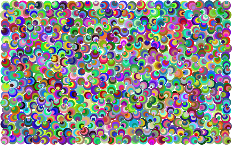 Hypnotic Circles Background No BG