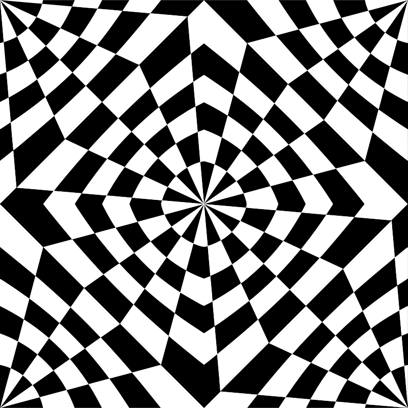 Projected Checkerboard