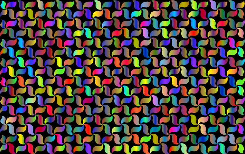 Polyprismatic Geometric Background Pattern