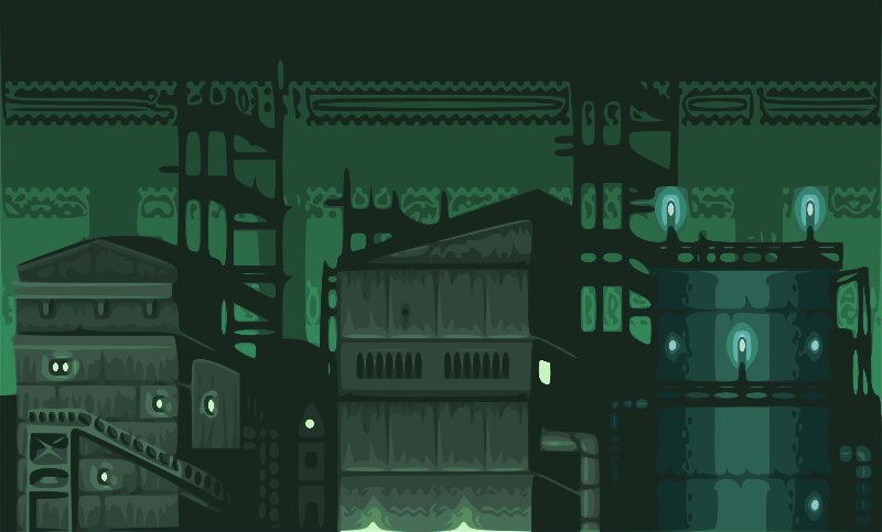 Pixel Art City