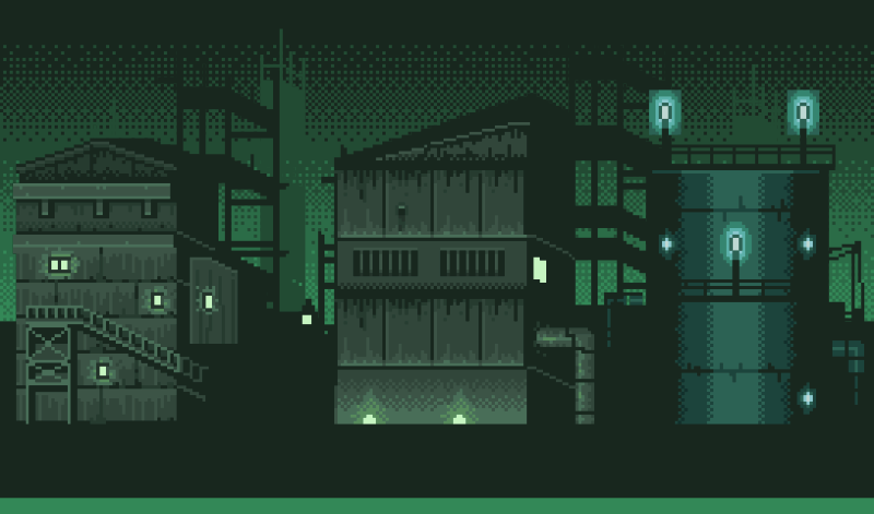 pixel scene