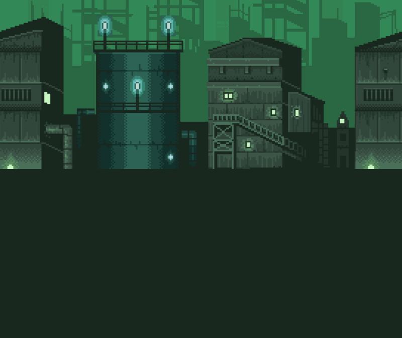 pixel city (animated) 2