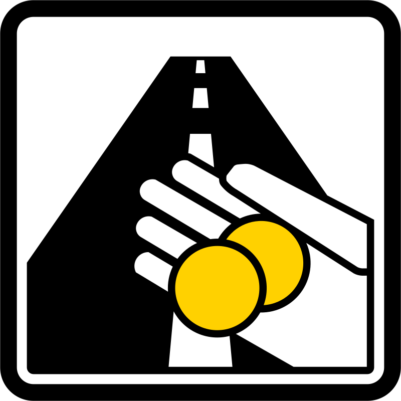 Toll Road Sign