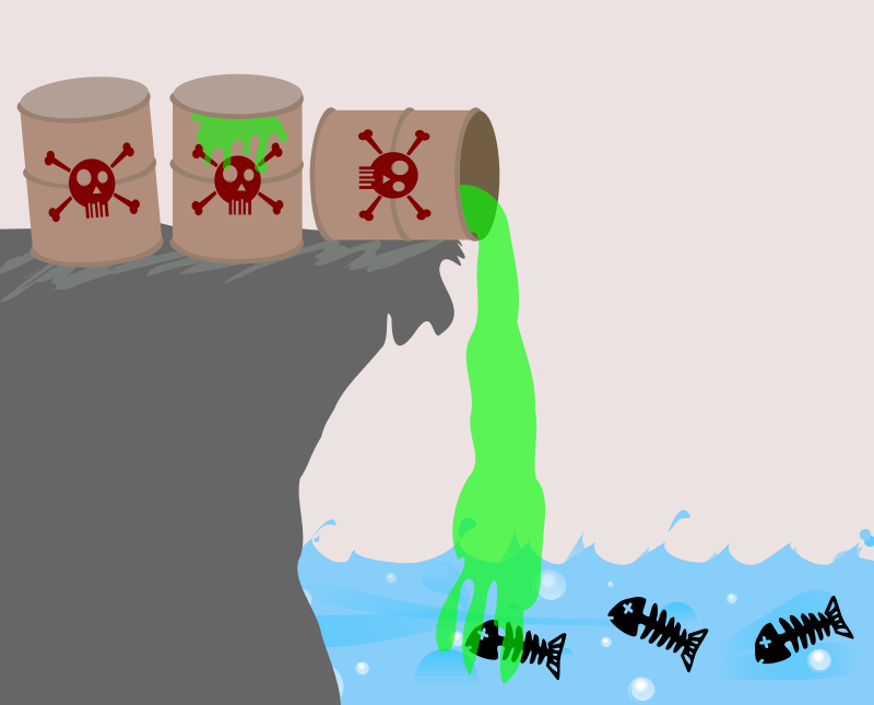 Water Pollution - Openclipart