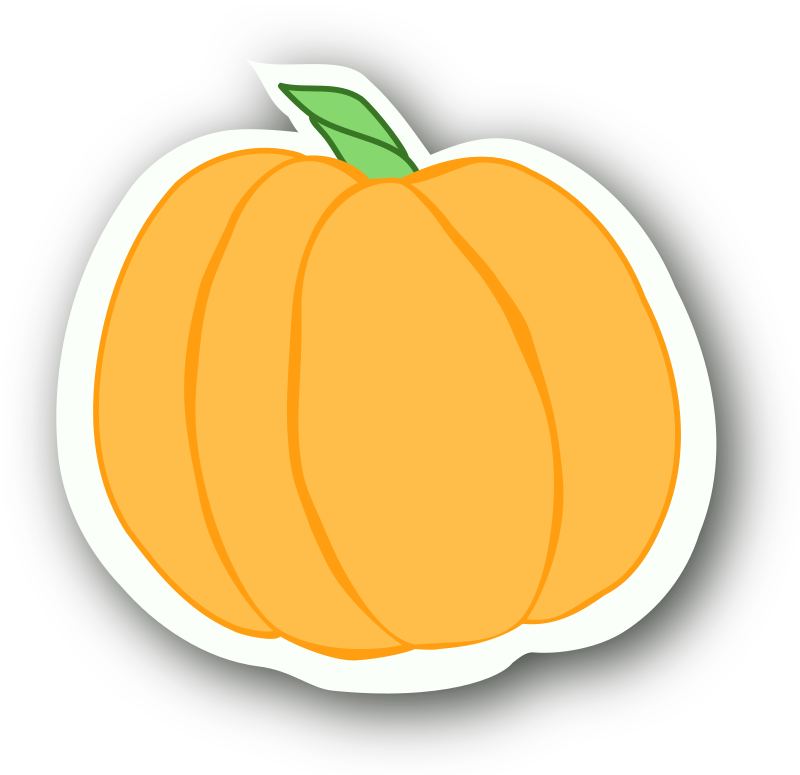 Pumpkin Sticker