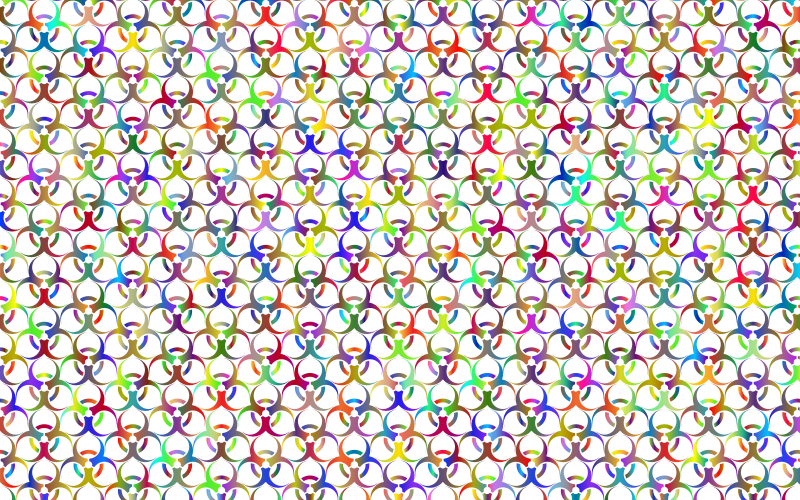 Biohazard Pattern Polyprismatic No BG