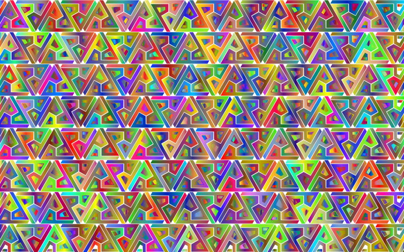 Dordy Triangolo Pattern Polyprismatic No BG