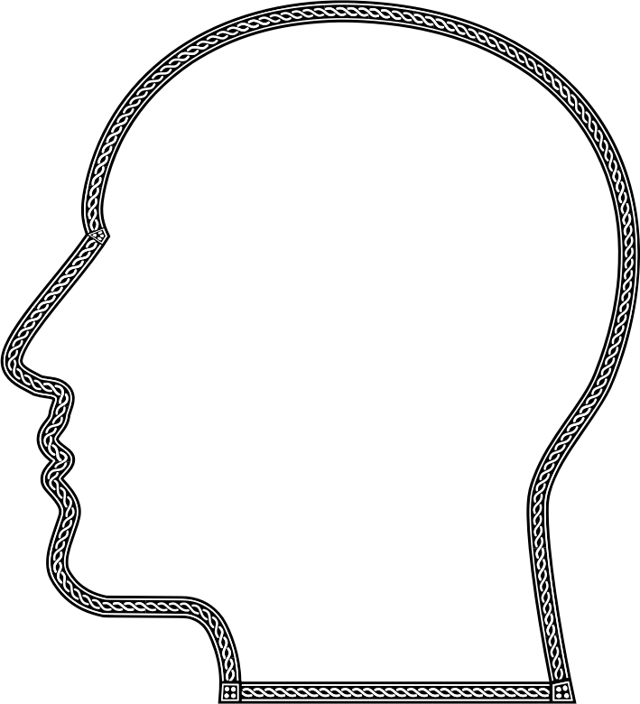 man head silhouette png