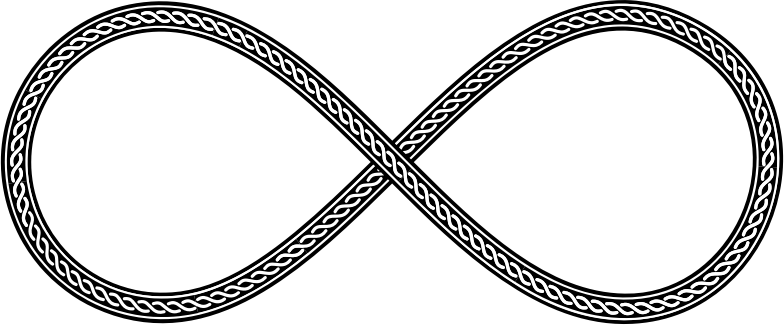 Decorative Chain Infinity Symbol