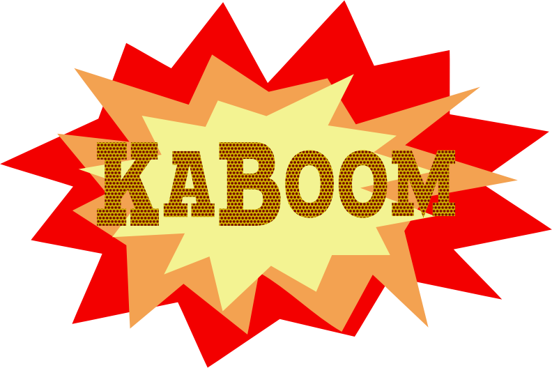 Kaboom Clip Art