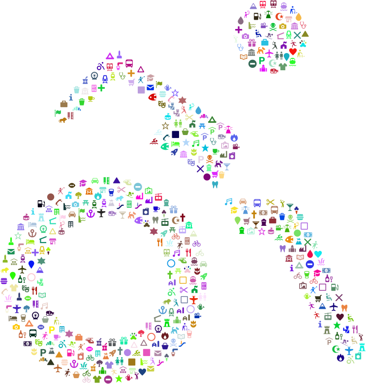 Public Domain Wheelchair Icons Prismatic