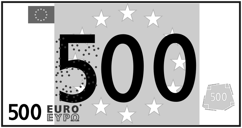 worksheet 500 euro