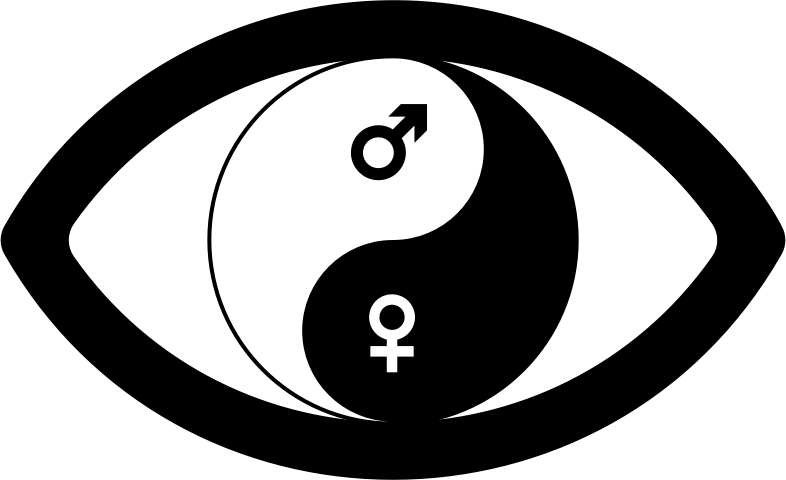 Genders Yin Yang Eye