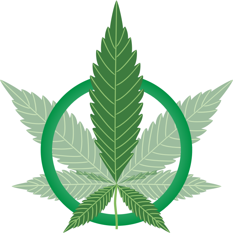 Marijuana Peace Symbol