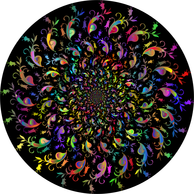 Floral Circle Vortex Polyprismatic